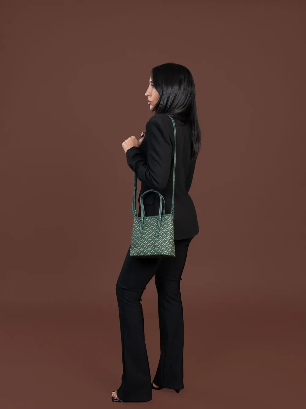 BELLA MINI TOTE BAG - GREEN — الصورة 3