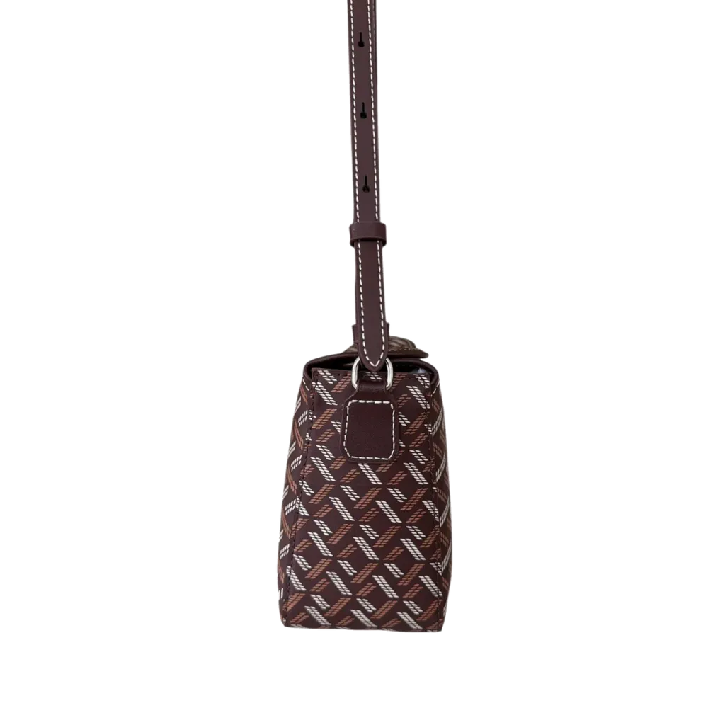 SCALA CROSSBODY/ BURGUNDY — الصورة 2