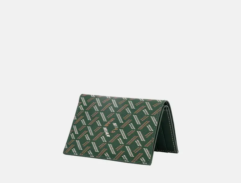 LUSSO CARD WALLET- GREEN — الصورة 2
