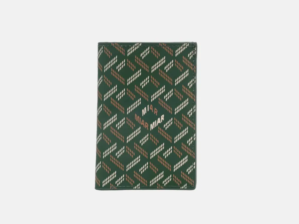 LUSSO CARD WALLET- GREEN — الصورة 1