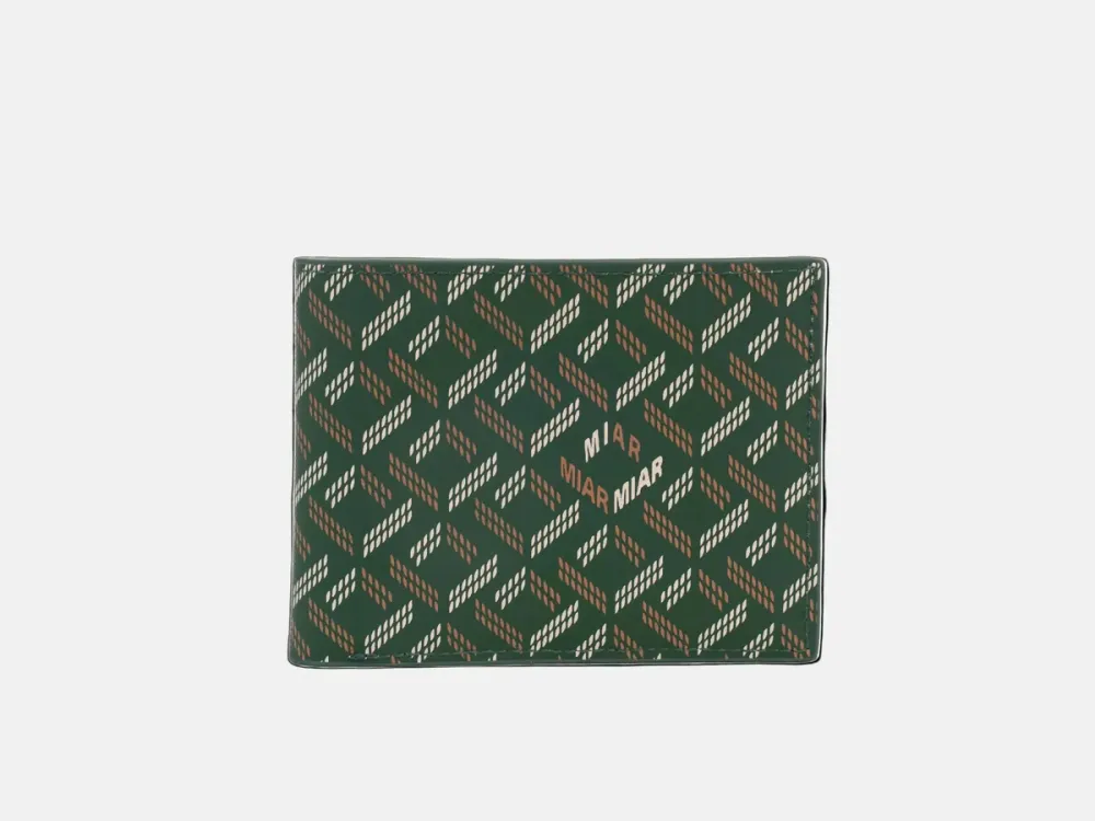 LUSSO WALLET- GREEN — الصورة 1