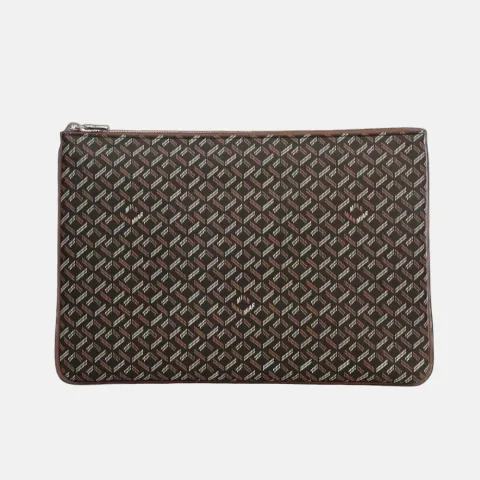 FOLIO POUCH- BLACK/TAN — MIAR OFFICIAL