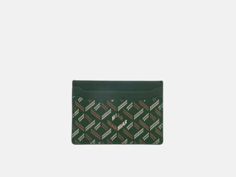 LUSSO SLIM CARD HOLDER- GREEN — MIAR OFFICIAL